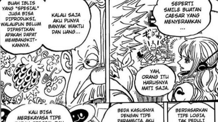 Baca Manga One Piece 1070, Terkuak Fakta Buah Iblis Buatan, Vegapunk Beri Seraphim Kekuatan