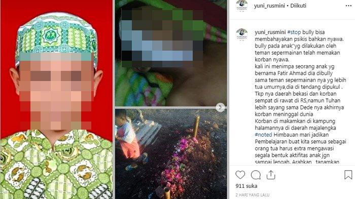 Kasus anak dibully temannya.