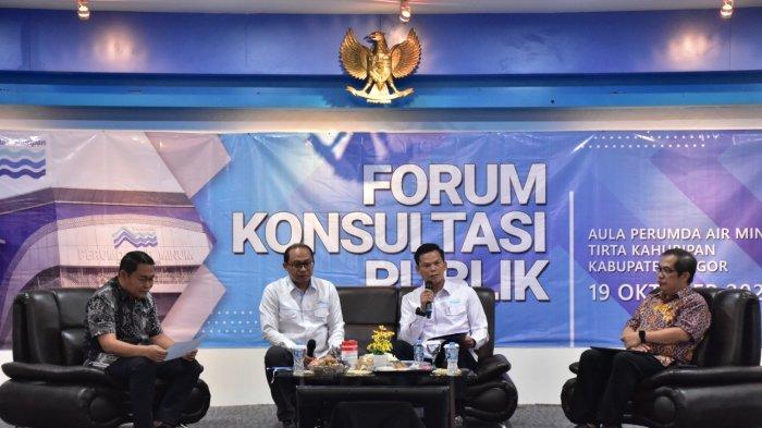 Rancang Golongan Tarif, Perumda Tira Kahuripan Gelar Forum Konsultasi Publik