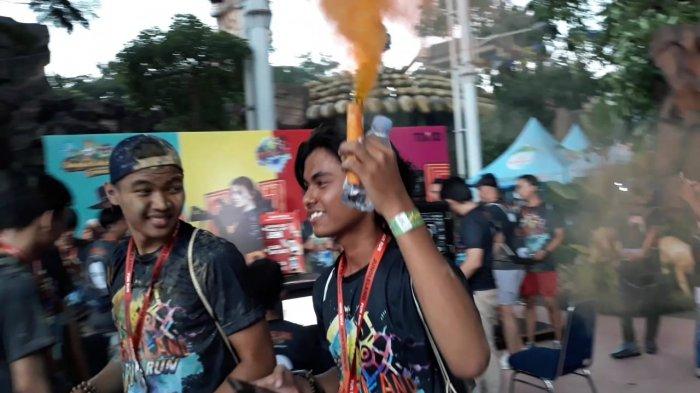 Bertema Halloween, Lomba Lari di Jungle Land Sambil Dikejar Zombie