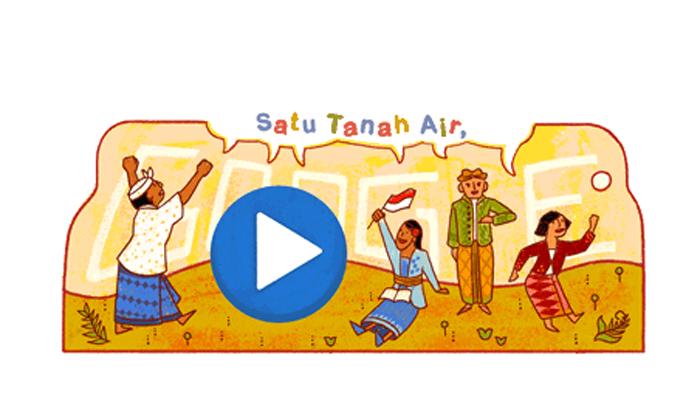Google Doodle Hari Ini Ikut Peringati Hari Sumpah Pemuda, Lihat Isi Balon Percakapannya!