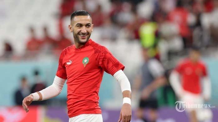 Main Cemerlang di Piala Dunia 2022, Pemain Maroko Hakim Ziyech Sumbang Seluruh Bonusnya untuk Amal