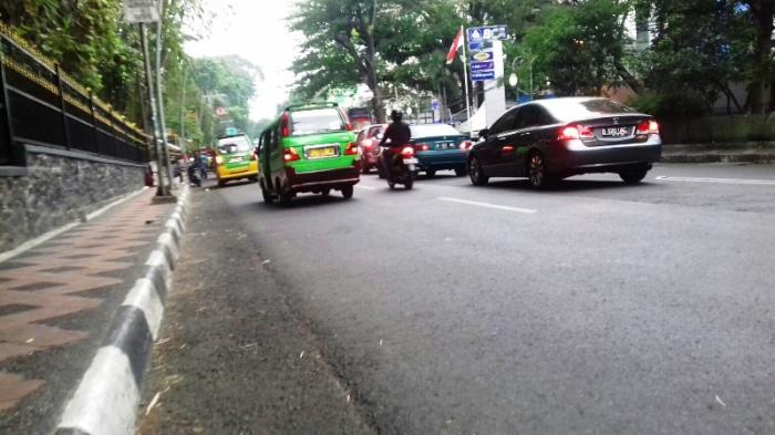 Arus Lalulintas Jalan Ir H Juanda Padat 1 Km Sore Ini