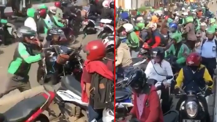 Tenang-tenang Ini Bukan Rusuh, Tapi Cuma Latihan Ngangkat Motor Kok !