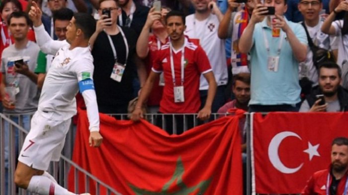 Hasil Pertandingan Potugal VS Maroko, Cristiano Ronaldo Buat Maroko Tersingkir di Piala Dunia 2018
