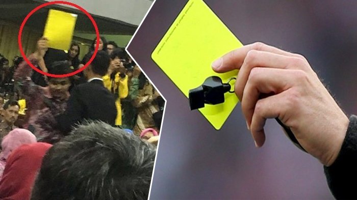 Polemik Kartu Kuning Jokowi, Ternyata Begini Lho Sejarah Kartu Kuning dan Merah di Dunia Sepakbola