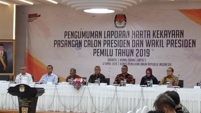 KPU dan KPK Bongkar Harta Kekayaaan yang Dimiliki Capres-Cawapres 2019, Sandiaga Uno Paling Kaya