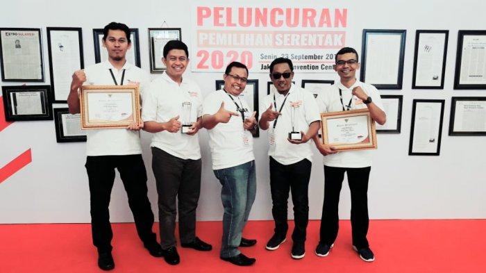 KPU Kota Bogor Raih Penghargaan Transparasi Informasi dan Akses Pemilu 2019