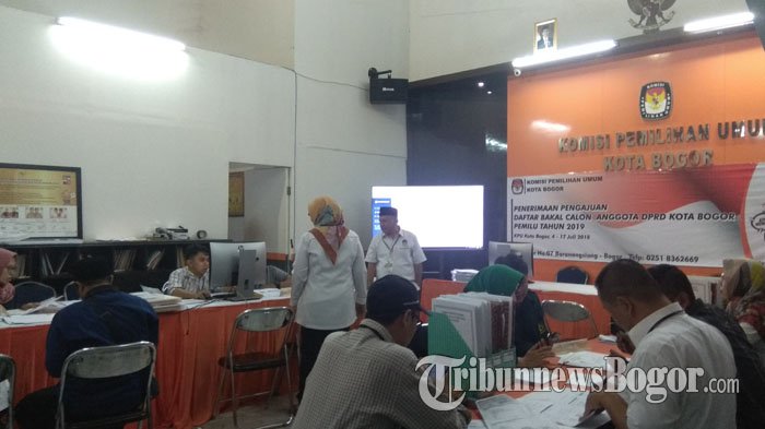 Sistem Informasi Pencalonan di KPU Kota Bogor Sempat Error Saat 3 Parpol Terakhir Mendaftar