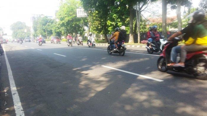 Kondisi Lalu Lintas Jalan Sudirman Bogor Rabu 29 Juli 2020