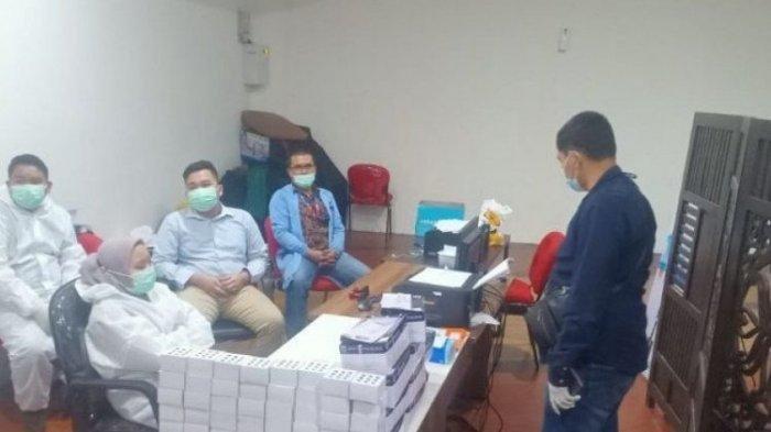 Polisi Grebek Layanan Rapid Tes di Bandara Kualanamu, Temukan Penggunaan Alat Swab Bekas