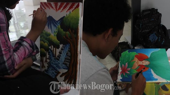 Hasil Lukisan Peserta di IPB Art Contest 2017 Ini Kece Abis, Temanya Hijau Bikin Adem