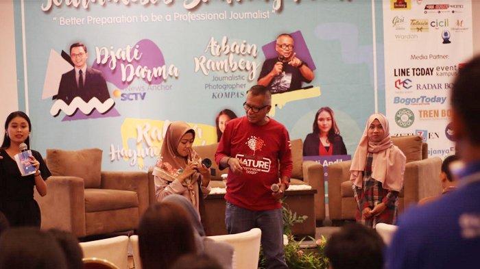 Gelar Seminar Jurnalistik, Mahasiswa Komunikasi IPB Datangkan Jurnalis Profesional