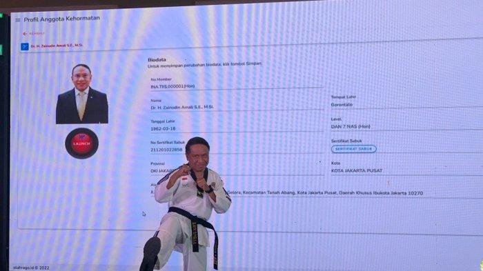 Apresiasi Aplikasi Taekwondo Indonesia Integrated System, Menpora Minta Cabor Lain Berpacu