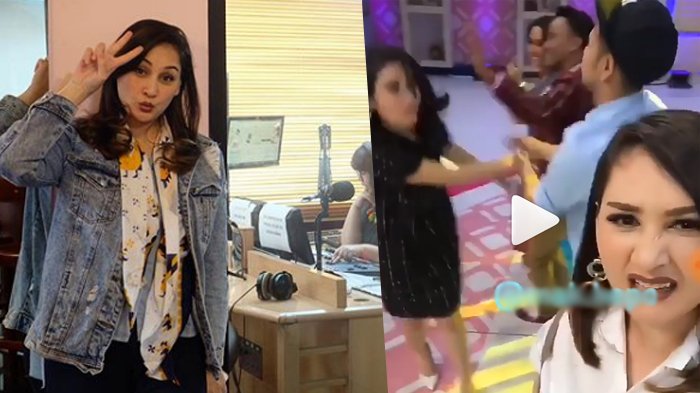 Rekam Aksi Ayu Ting Ting dan Raffi Ahmad Saat Menari Bersama, Begini Ekspresi 'Lucu' Mona Ratuliu