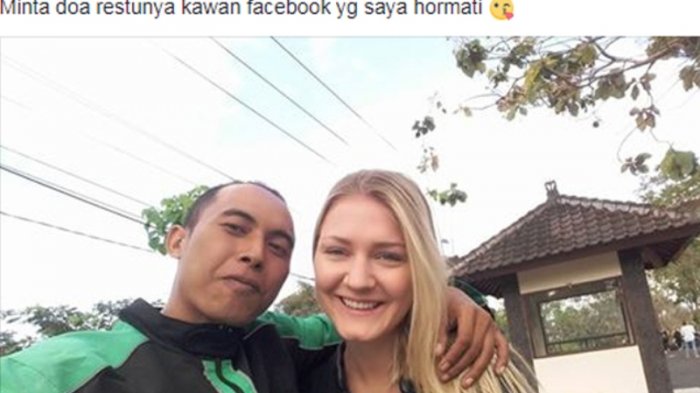 Gara-gara Foto Berdua Banyak yang Mendoakan Ojek Online Ini, Fakta Sebenarnya Ternyata