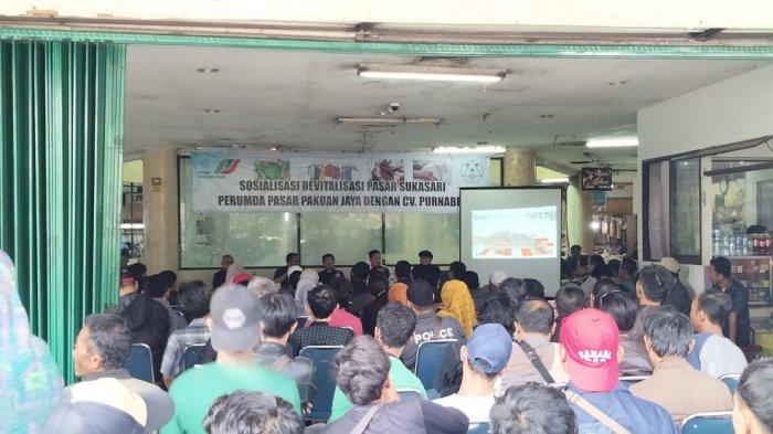 Revitalisasi Pasar Sukasari di Depan Mata, Pemkot Bogor Geber Sosialisai ke Pedagang