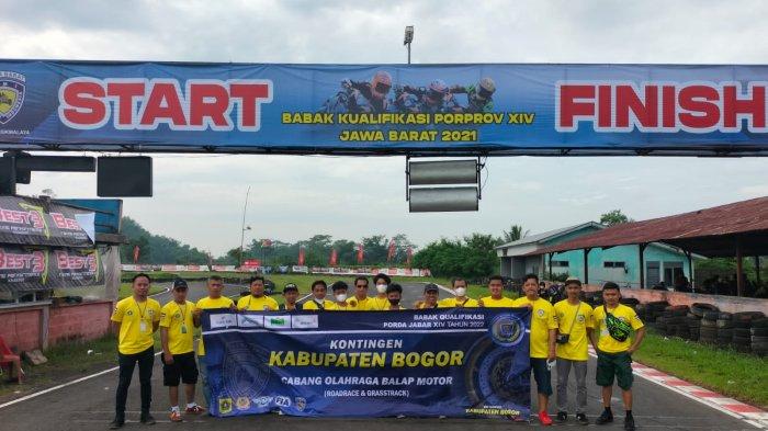 Tercepat Saat Kualifikasi, Tim Balap Kabupaten Bogor Siap Maksimal di Porprov XIV Jawa Barat