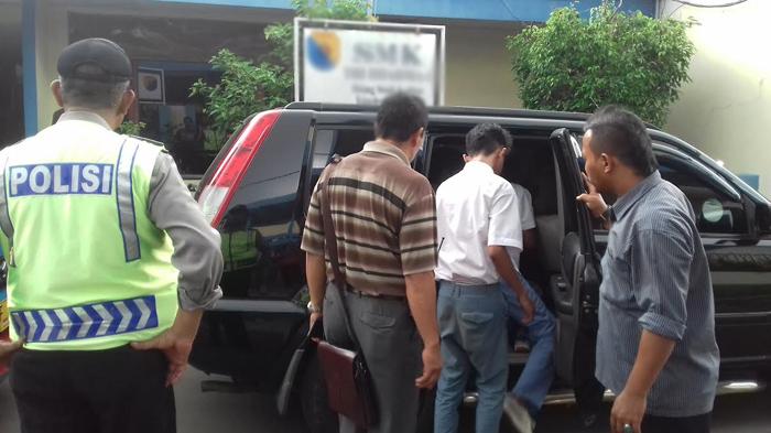 Dijemput Polisi, Wajah Puluhan Siswa SMK Langsung Pucat