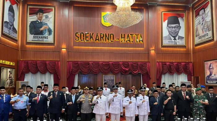 4 Kepala Desa Dilantik, Ketua DPRD Kabupaten Bogor Ingatkan Soal Tanggungjawab