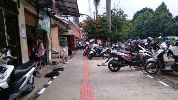 Dibangun dengan Anggaran Rp 2,7 miliar, Pendestrian di Jalan Sudirman Bogor Cuma untuk Parkir