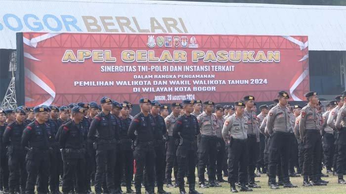 Pilkada 2024 Sebentar Lagi, 5.000 Personel Gabungan di Kota Bogor Disiagakan, Ini Tugasnya