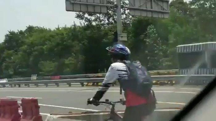 Paguyuban Pesepeda Bogor Raya Minta Pesepeda yang Masuk Tol Jagorawi Minta Maaf secara Terbuka