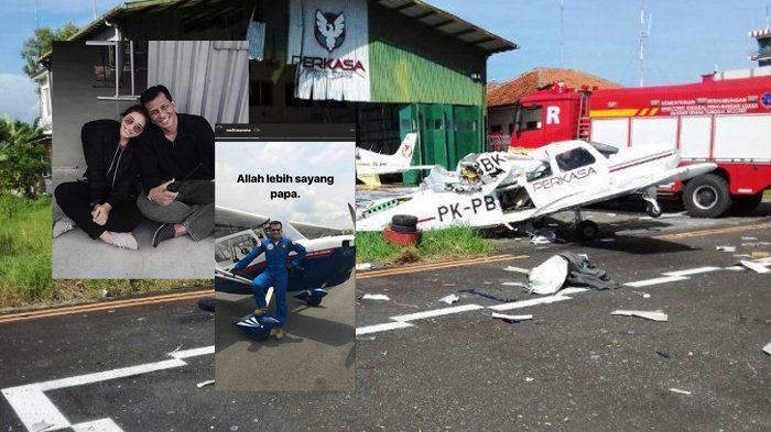 Pesan Terakhir Pilot Kepada Istri Sebelum Kecelakaan Pesawat Di Cilacap, 'Tolong Jaga Anak-Anak'