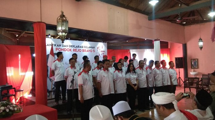 Pondok Rejo Bravo 5 Nyatakan Diri Dukung Pasangan Jokowi-Maruf Maju di Pilpres 2019