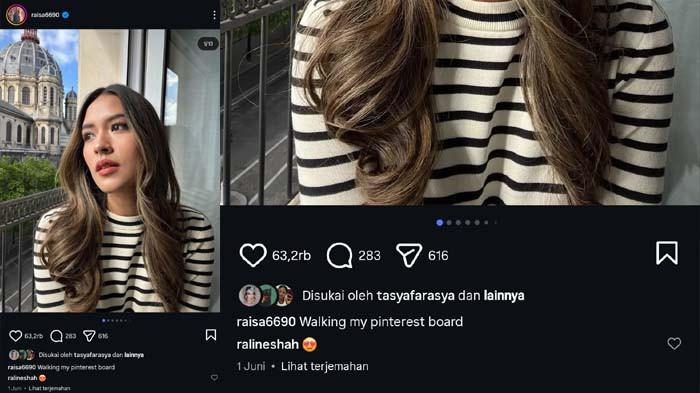 Postingan Raisa soal Pinterest Board yang ramai disebut-sebut menyindir postingan Sabrina dan Hamish di Pinterest soal Future House