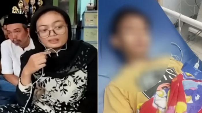 SISWA TANGSEL TEWAS DIBULLY: Tangkapan layar Rara (kiri) kakak siswa SMPN 19 Tangsel menceritakan curhatan terakhir sang adik, MH sebelum tewas karena diduga dibully oleh teman sekelasnya.