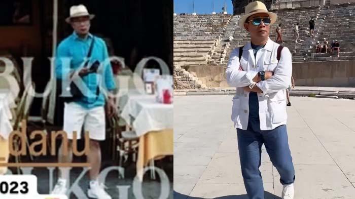 GOSIP RIDWAN KAMIL: Penampilan modis Ridwan Kamil diduga liburan bareng Aura Kasih ke Eropa jadi sorotan. Beda saat liburan bersama sang istri, Atalia Praratya.