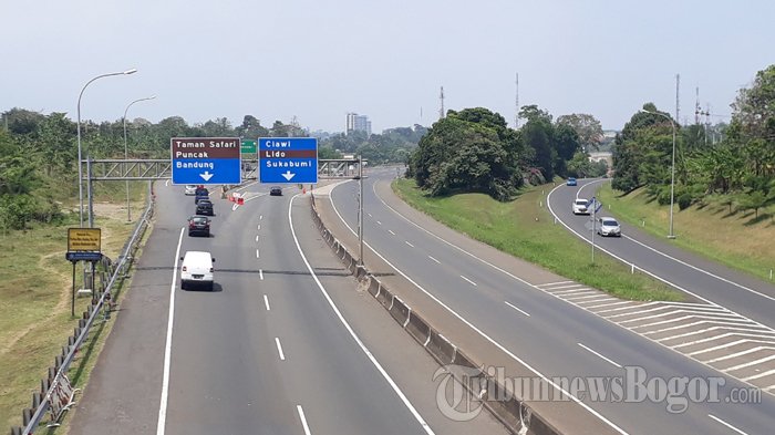 Lalu Lintas Kendaraan Selepas GT Ciawi Saat Ini Ramai Lancar
