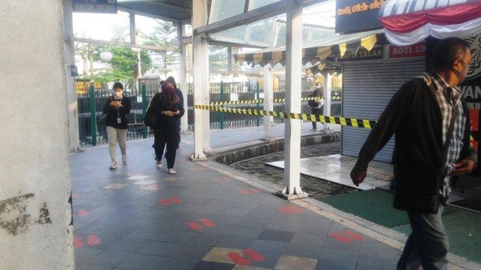 Senin Pagi, Tak Ada Antrean Penumpang di Stasiun Bogor