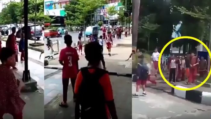 Siswa SD Tawuran di Makassar, Miris Masalahnya Cuma Karena Cinta Segitiga ! Videonya Viral