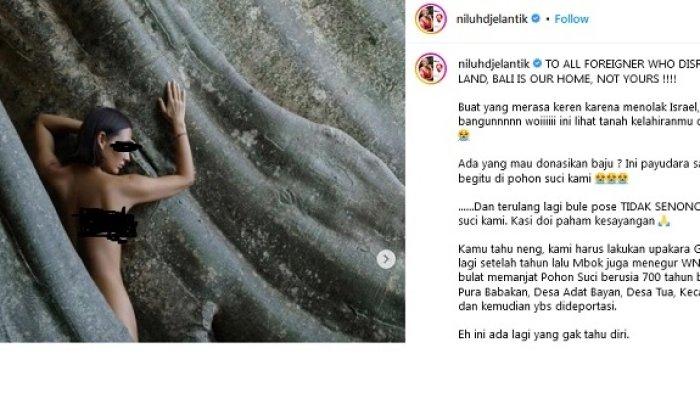 Pasrahnya WN Rusia Dideportasi dari Bali, Semua Berawal Gara-gara Pose Bugil di Pohon Sakral