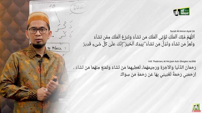 Amalkan Doa-doa Ini Supaya Hutang Cepat Lunas, Ustaz Adi Hidayat Ungkap Amalan Perlancar Rezeki
