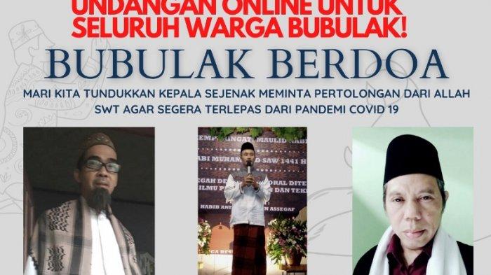 Saling Mendoakan Lewat Acara Bubulak Berdoa, Lurah Eka Ajak Warga Hadir Lewat Zoom