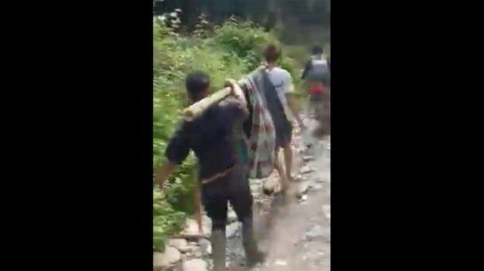 Viral Video Warga di Luwu Utara Ditandu Bambu dan Sarung saat Hendak Berobat, Bupati Turun Tangan