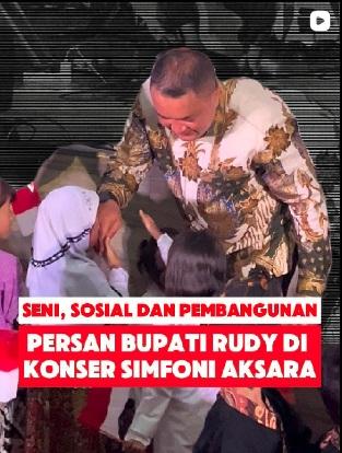 Bupati Bogor hadir di konser Simfoni Aksara