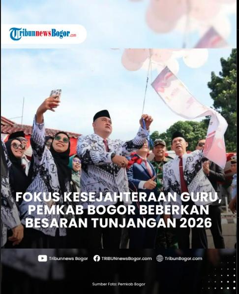 Tunjangan guru kabupaten bogor akan naik di 2026