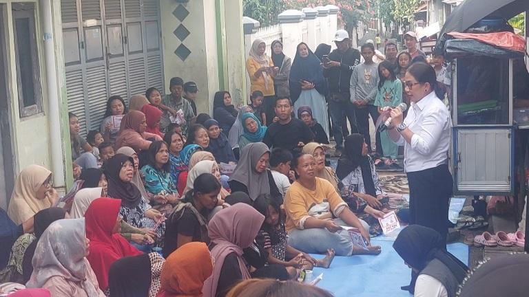 Dengar Curhatan Perempuan, Program Cawalkot Rena Da Frina Jawab Keluhan Emak-emak Kota Bogor