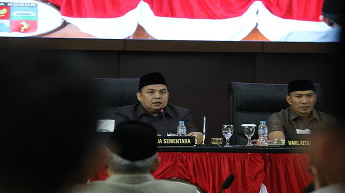 Rapat Paripurna, DPRD Kota Bogor Usulkan Adil dan Rusli Ketua dan Wakil Ketua Definitif