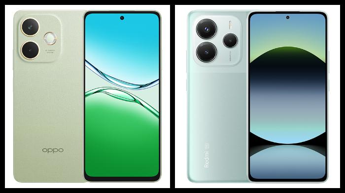 Oppo-A5-Pro-dan-Xiaomi-Redmi-Note-14-5G-coral-green.jpg