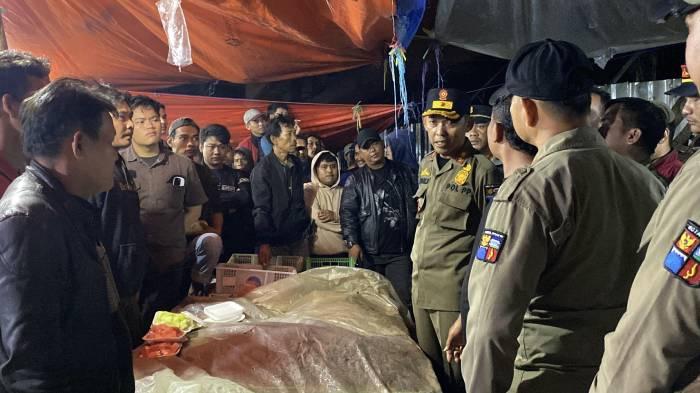 Debat PKL Pasar Bogor dengan Satpol PP, Tolak Dipindahkan, Minta Waktu Sampai Lebaran