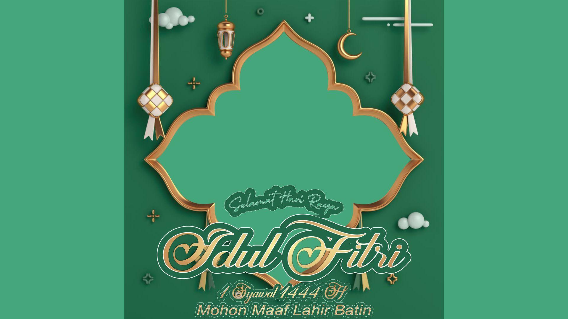 30 Link Twibbon Idul Fitri 2023, Gratis dengan Desain Khas Lebaran