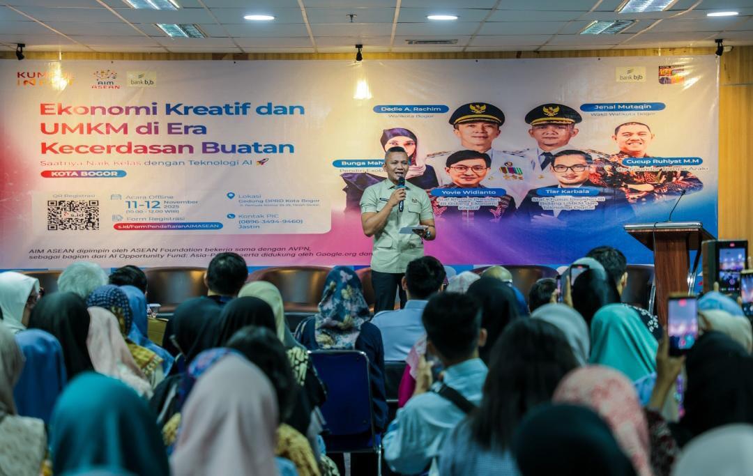 UMKM Bogor Didorong Go Digital, Pemkot Ajak Pelaku Usaha Berkawan dengan AI: Jalan Naik Kelas