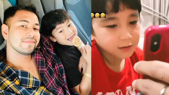 Bukan Raffi Ahmad, Rafathar Tepok Jidat Disebut Anaknya Pelawak Ini, Putra Nagita Tertawa Ngakak