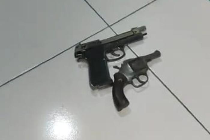 Bawa Senjata Api Rakitan, Maling Motor di Sentul Bogor Diamuk Massa