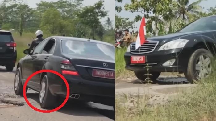 ban-khusus-mobil-Presiden-Jokowi-saat-Lewat-jalan-rusak-di-Lampung.jpg